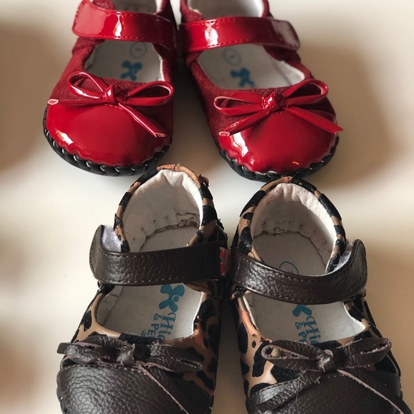 Leather baby girl walking shoes all for $55 - Picture 5 of 12
